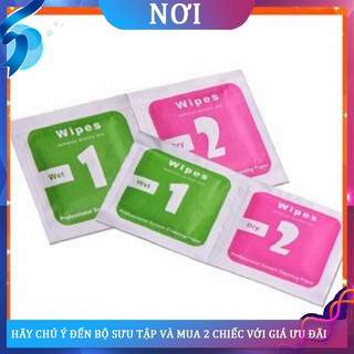 □✥▂ ▄ ▅ ▇ █ ♪♫♥RẺ VÔ ĐỐI♥♪♫ ▆ ▂⫸ Bộ Khăn Lau Mini Ướt ⚑ Khô Hỗ Trợ Dán Cường Lực ღ Skin Các Loại -dc3204