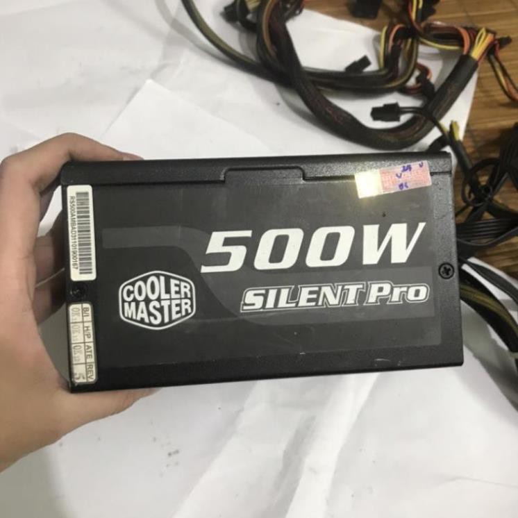 Nguồn Cooler Master 500w SilentPro hình thức ổn hoạt động tốt