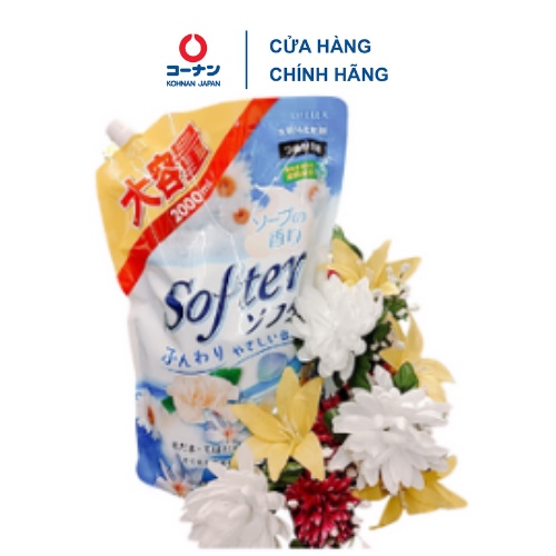 [Mã LIFECPMALL giảm 12% đơn 250K] Nước xả vải KOHNAN Softer KFJ15 túi 2L