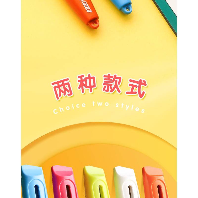 ⭐ iLado ⭐ Dao tiện ích dao mini Dao Rọc Giấy Bỏ Túi Mini hình trái xoan móc khoá cute anime In Họa Tiết Hoạt Hình chất lượng cao Tiện Lợi Cuộn Rút dụng cụ mở thùng carton trang trí di động
