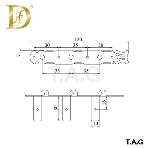 Bộ khoá đàn Guitar Classic DerJung DJ105, DJ315, DJ405 cao cấp chính hãng