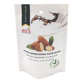 Hạnh nhân rang cafe rumh jes's - gói 150g