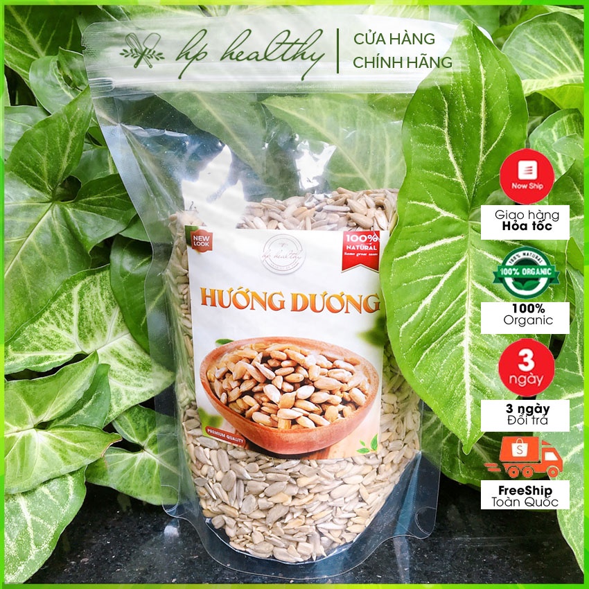 500G Nhân Hướng Dương Nga Sống Hp healthy