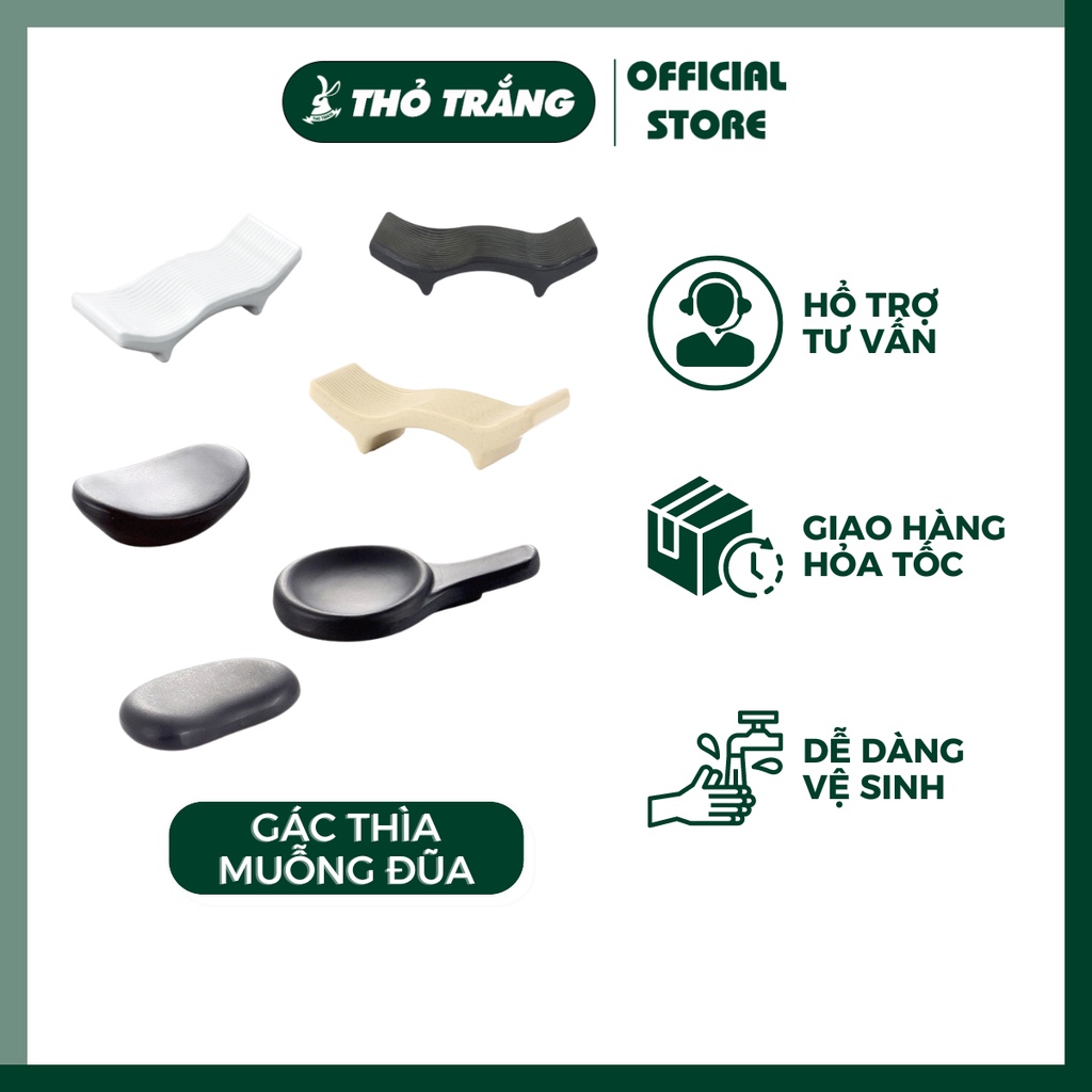 Gác Thìa Muỗng Đũa Melamine Cao Cấp Kiểu Dáng Đa Dạng