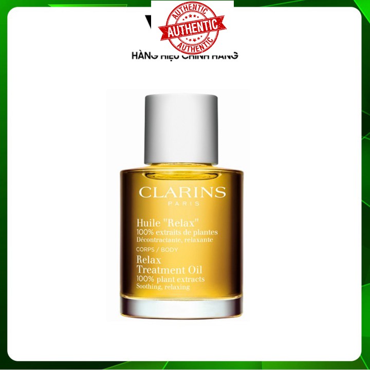 [Mã giảm giá mỹ phẩm chính hãng] Tinh Dầu Massage Cơ Thể Clarins Relax Body Oil 30ml