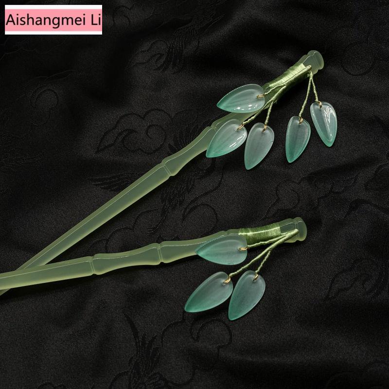 Trâm Cài Tóc Bằng Tre Phong Cách Hanfu Cổ Điển Cho Nữ