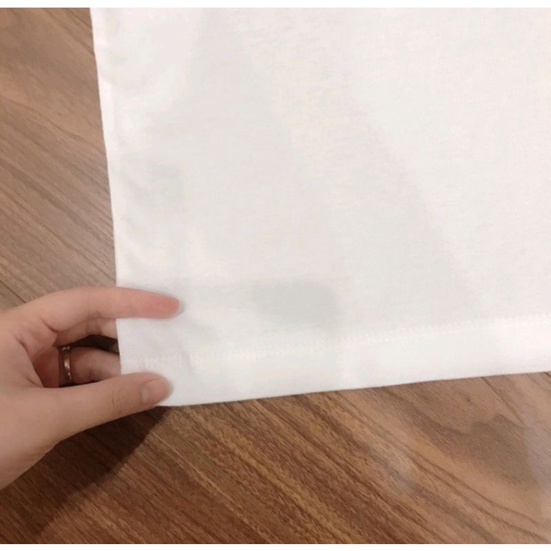 ÁO BA LỖ TRẮNG 100% COTTON CHO BÉ