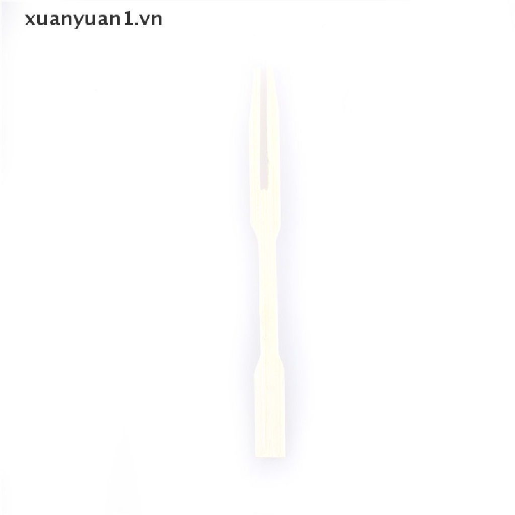 Set 80 Nĩa Tre Ăn Trái Cây Dùng Một Lần Tiện Dụng