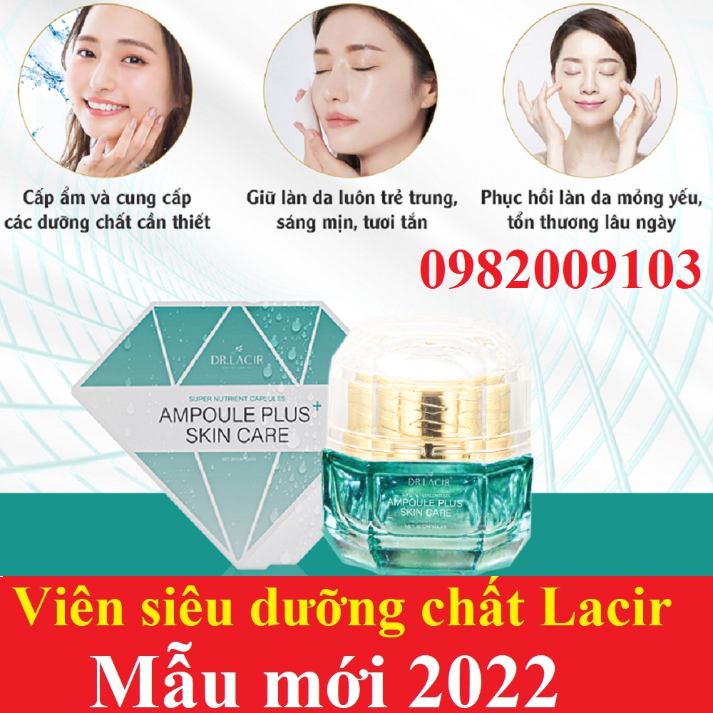 Viên Siêu Dưỡng Chất phục hồi SUPER NUTRIENT CAPSULE Drlacir DR LACIR ,Hộp 20/40 viên,Cải thiện làn da
