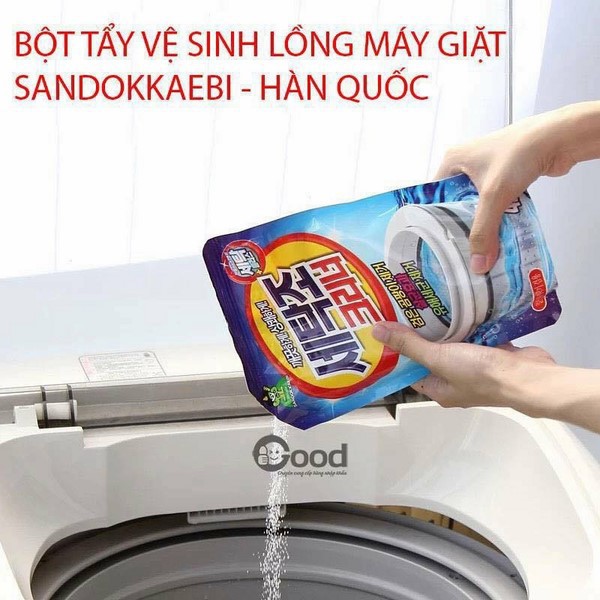 BỘT TẨY LỒNG MÁY GIẶT SIÊU SẠCH