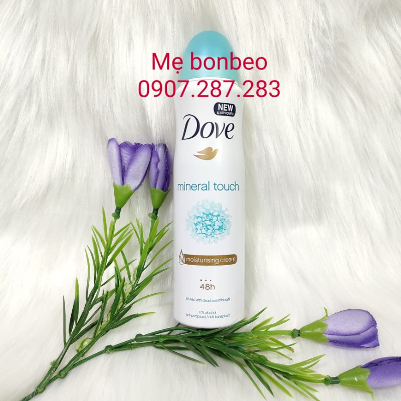 Xịt ngăn mùi Dove các loại 150ml