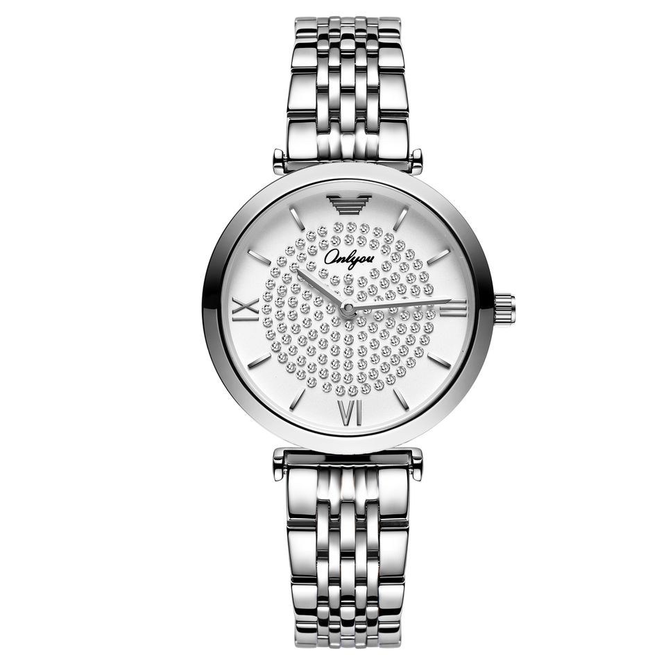 Đồng hồ Nữ ONLYOU 83036LC Máy Pin Kính Khoáng