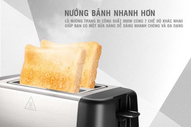 LÒ NƯỚNG BÁNH MÌ SANWICH PHILIPS HD4825