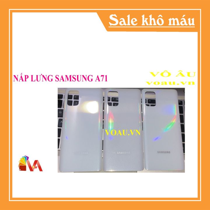 NẮP LƯNG SAMSUNG A71 MÀU TRẮNG