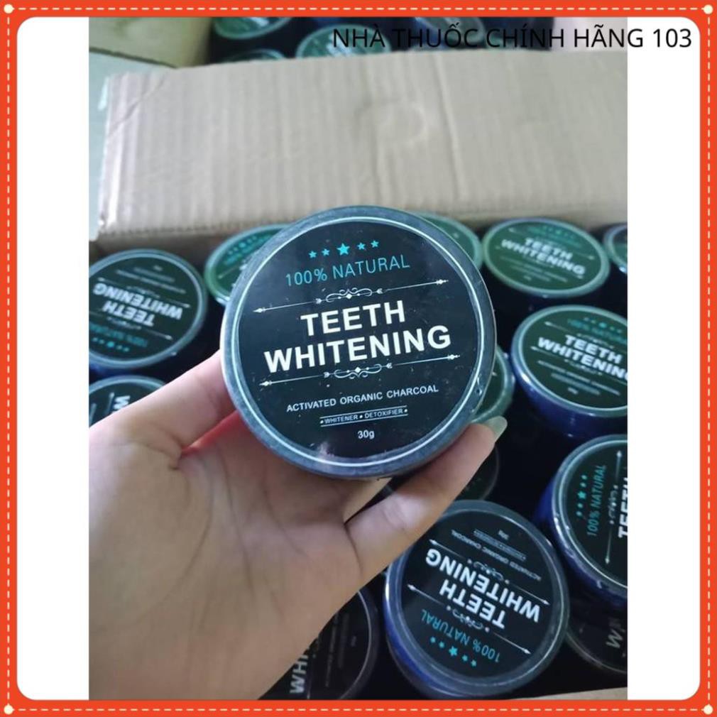 Bột Tẩy trắng răng Than Hoạt Tính TEETH WHITENING- Làm Trắng Răng Vệ Sinh Răng An Toàn Tại Nhà Bằng Bột Than Tre