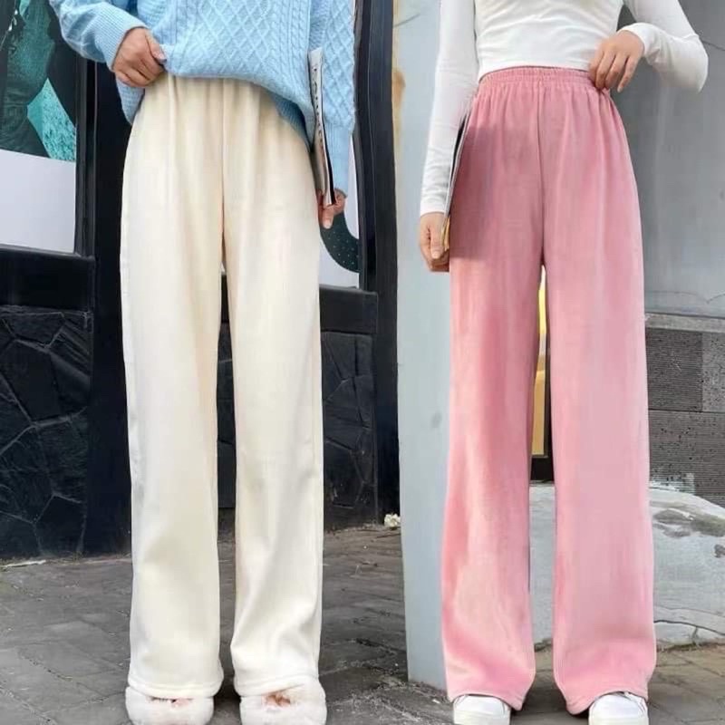 Quần suông Nhung quần uzllang Nhung