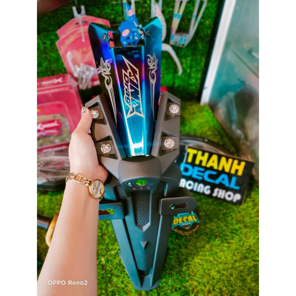 Dè nhỏ Malaisia full ốp titan + ốc gr5 lắp cho exciter 150 cc
