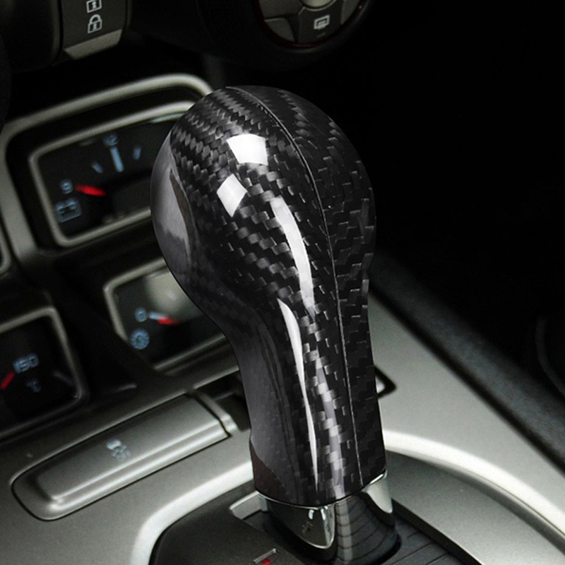 Vỏ Bọc Cần Gạt Số Bằng Sợi Carbon Cho Chevrolet Camaro 2010-2015