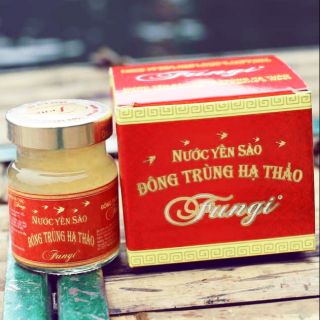 Nước yến sào Đông Trùng Hạ Thảo FUNGI - Hộp 1 hủ