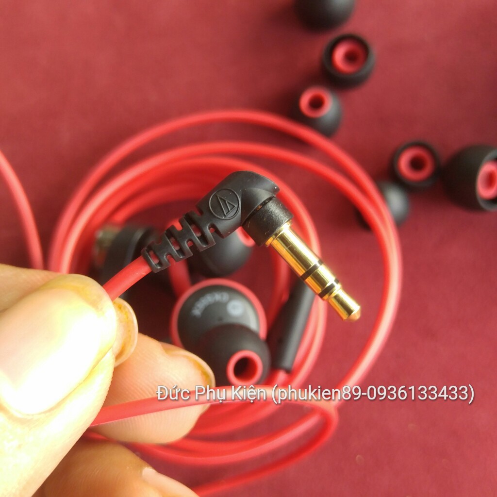 Tai nghe Audio Technica ATH CKS55X chính hãng cũ cho người thích bass như mới giá rẻ tặng bao đựng