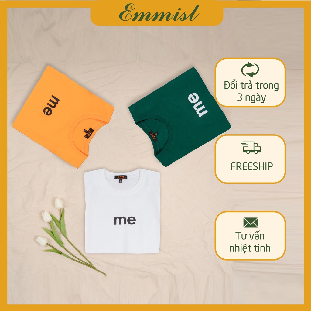 Áo thun trơn xuất khẩu unisex basic Tee form vừa tay ngắn trẻ trung năng động dành cho nam và nữ.