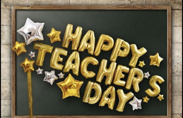 Set bóng trang trí ngày 20/11 nhà giáo Việt Nam happy teachers day