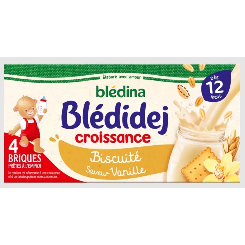 Sữa nước Bledina hàng air Pháp 100% date mới nhất lốc 4 hộp 250ml