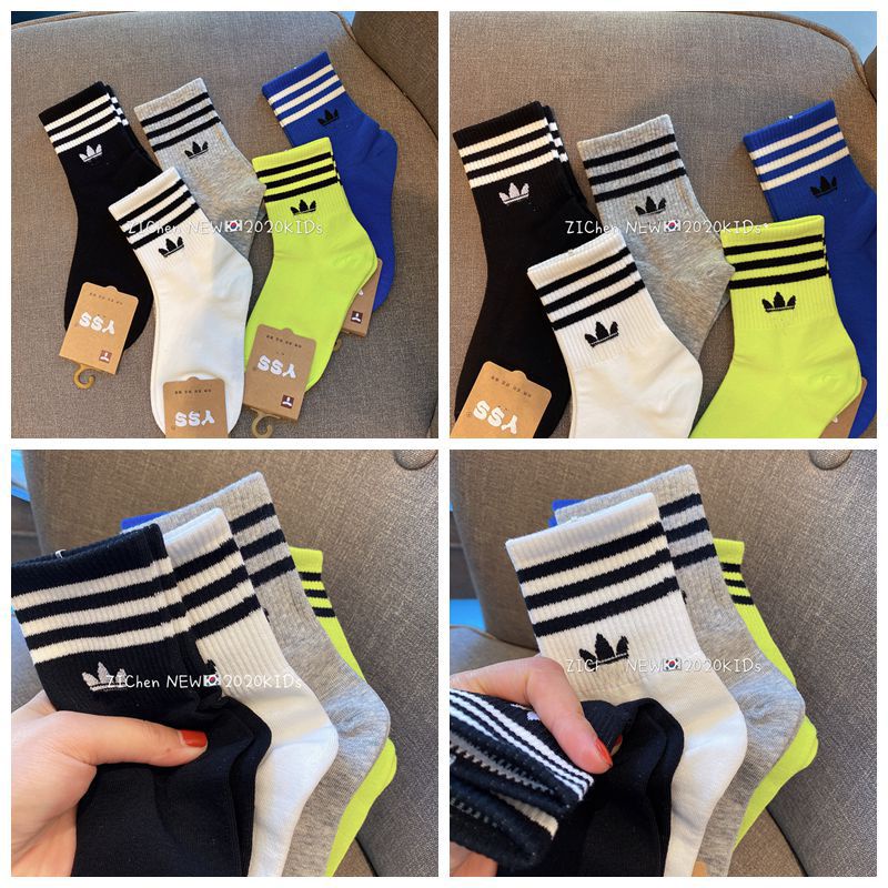Tất len thể thao cao cổ Cho Bé Trai Mã 03 ADIDAS các mầu  - Vớ Trẻ Em Hàng Chuẩn Đẹp Quảng Châu cho bé 4-10 tuổi