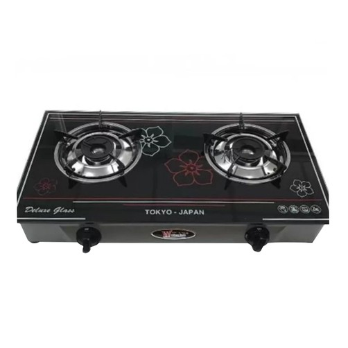 Bếp ga đôi dương Waterfall- 7K9 (đen)