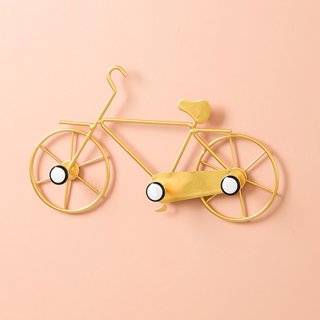 Móc Sắt Treo Tường Có 3 Móc Treo Khăn / Nón Phong Cách Bắc Âu