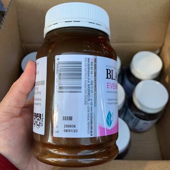 Tinh dầu hoa anh thảo Blackmores Evening Primrose Oil 190 viên | Thế Giới Skin Care