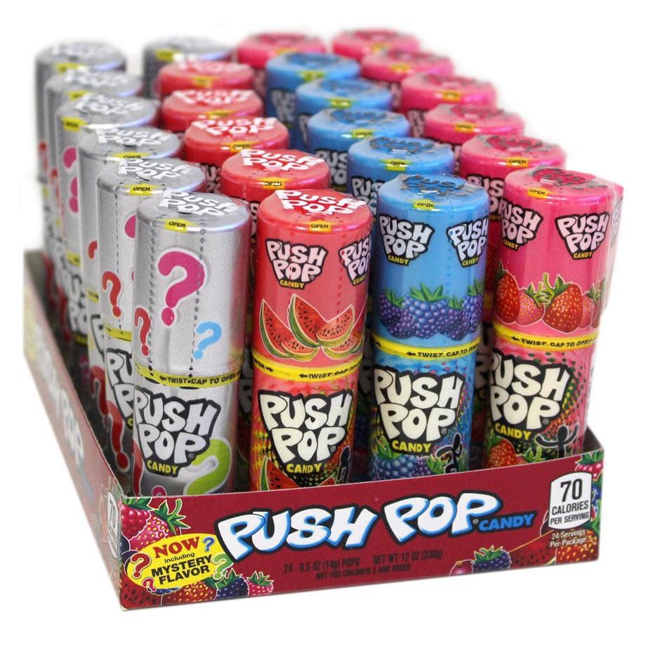 Kẹo son môi PUSH POP Mỹ 1 thỏi