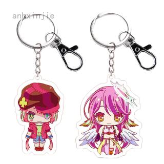 Móc Khóa Hình Nhân Vật Hoạt Hình NO GAME NO LIFE 2019