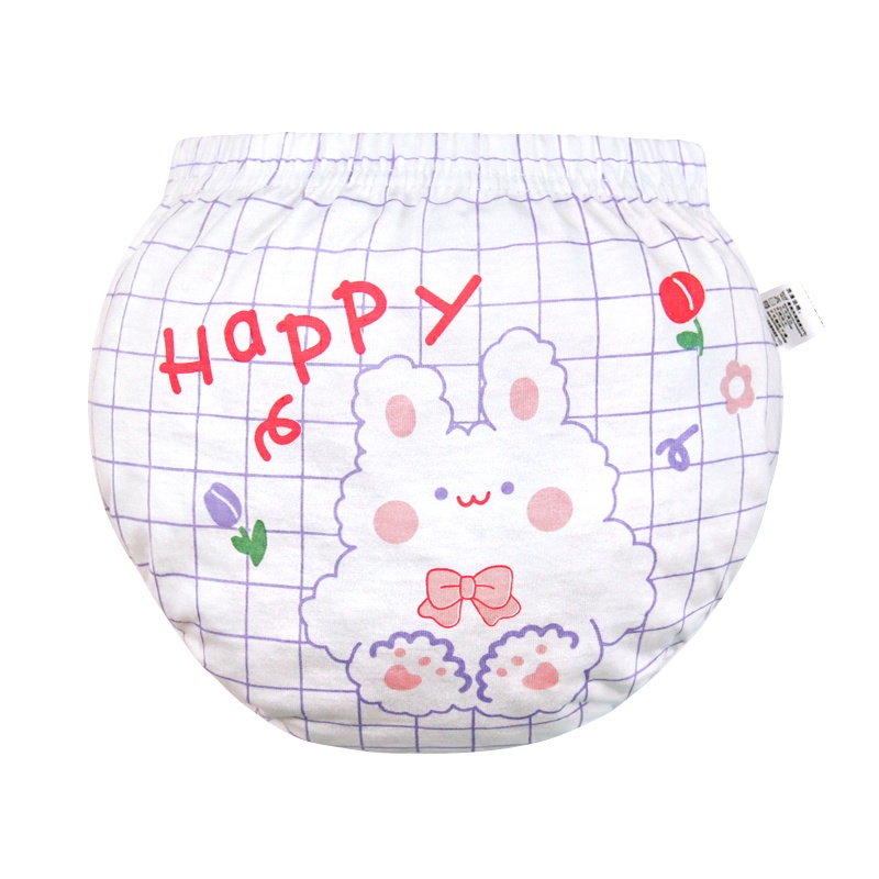 Lucky Big Cat® 【Baby Panties】 Quần lót tam giác Luckybigcat in hoạt hình thời trang Hàn Quốc xinh xắn cho bé