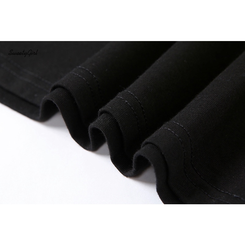 Áo croptop tay ngắn cổ tròn dáng ôm đính đá hình nhện thời trang cho nữ