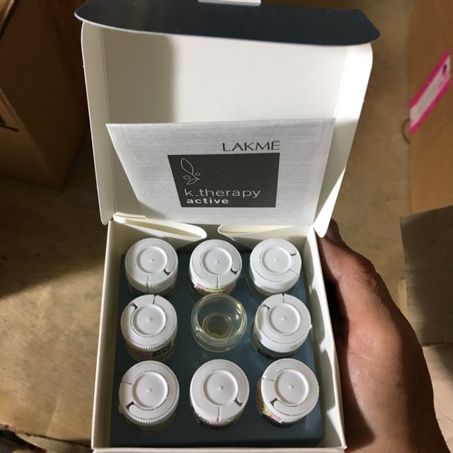 Tinh chất chống rụng Lakme K.therapy Active Shock Concentrate 8mlx6