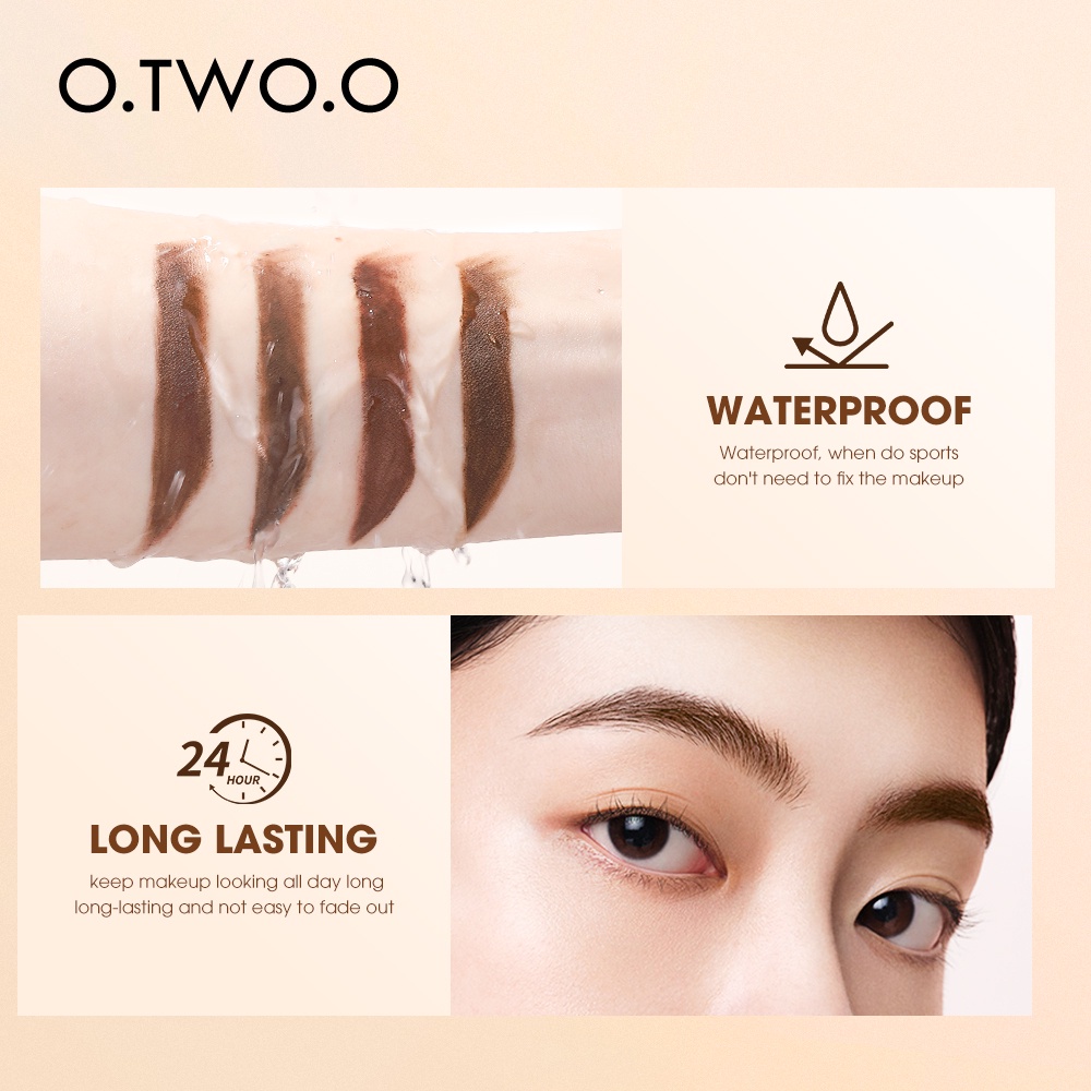 Mascara Chuốt Lông Mày Lâu Trôi Không Thấm Nước 4 Màu Sắc Chọn Lựa