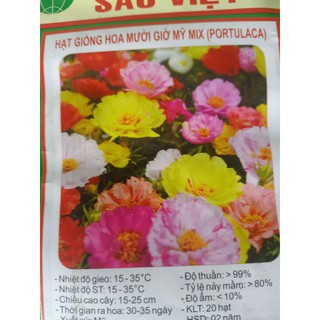 Hạt giống hoa mười giờ Mỹ mix
