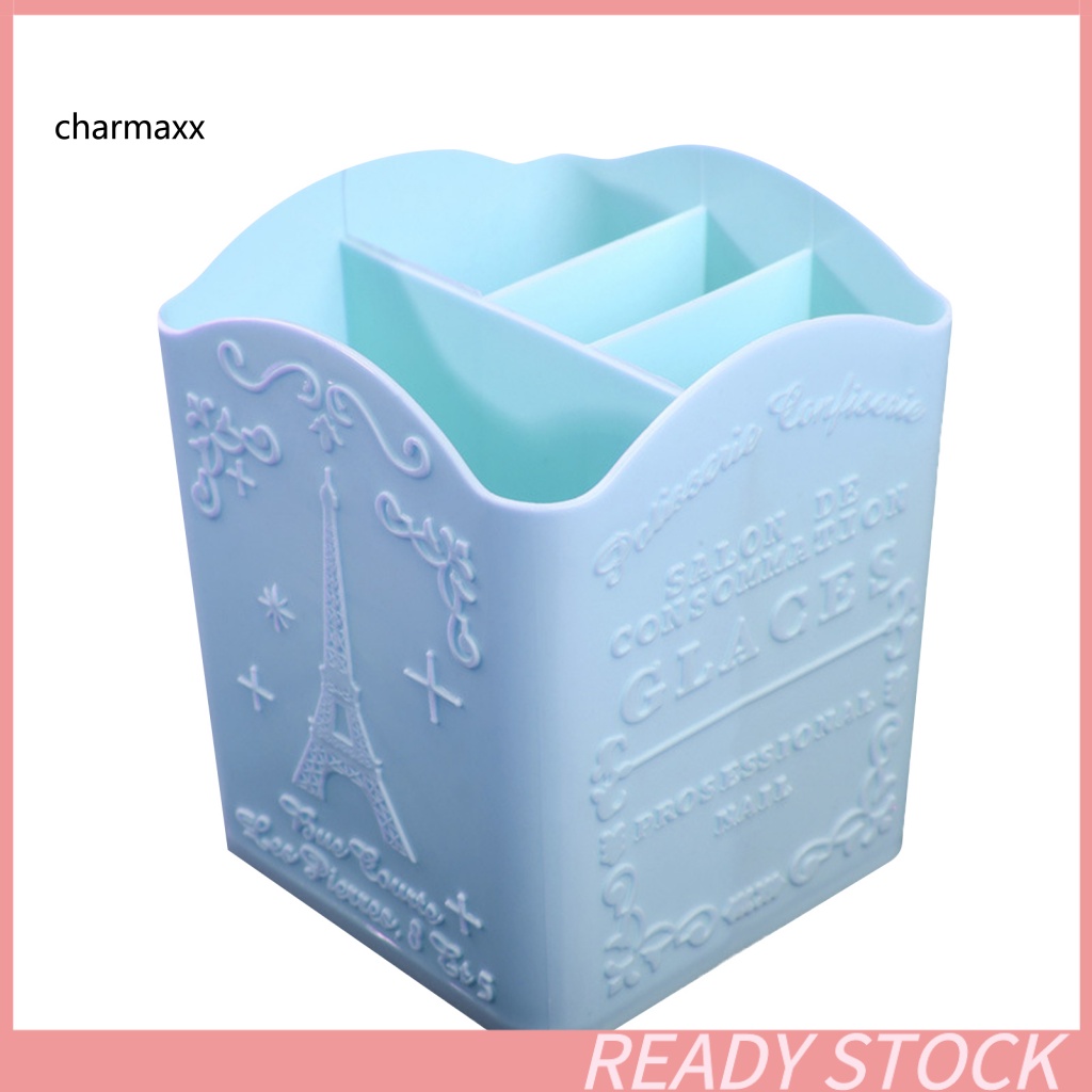 Cx Giá Đỡ Cọ Trang Điểm Bốn Ngăn Tinh Tế Cho Nữ