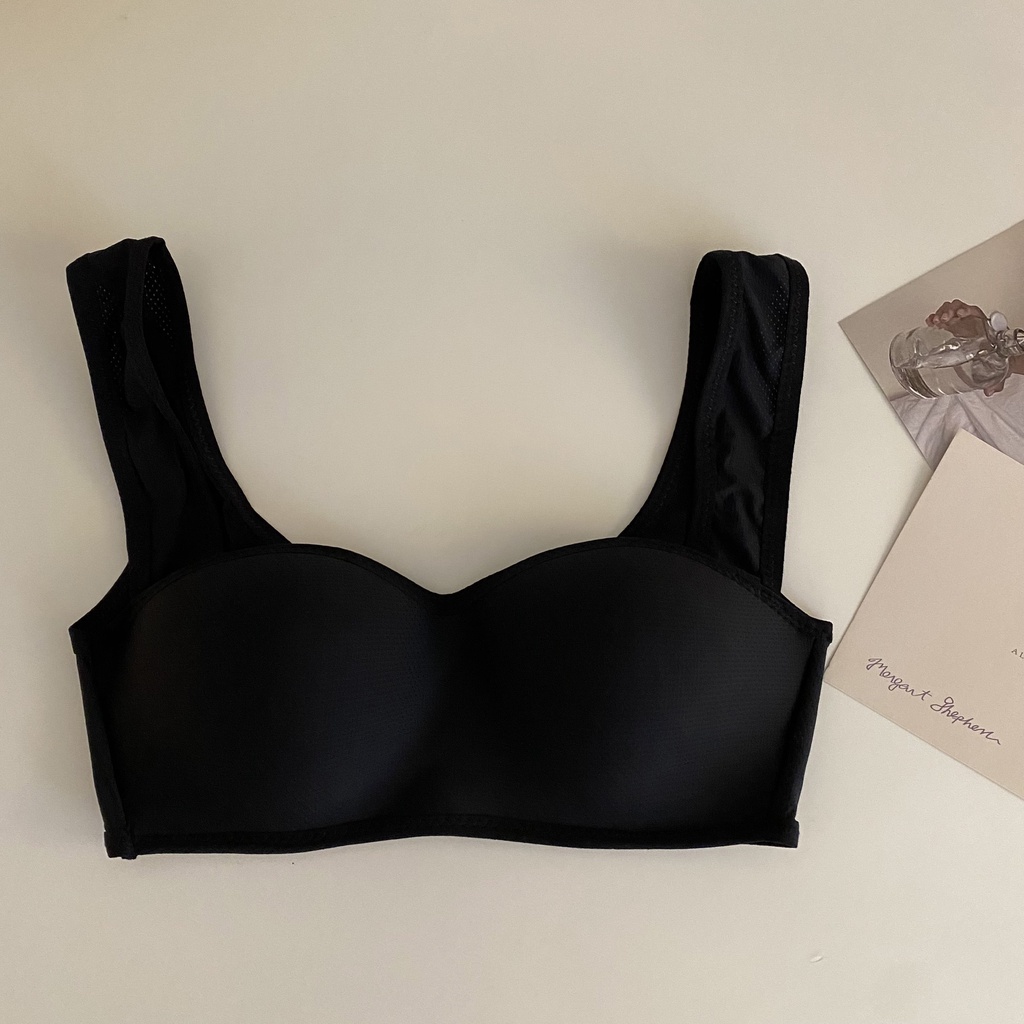 Áo Ngực Không Gọng Không Đường May Màu Sắc Đơn Giản Thoải Mái