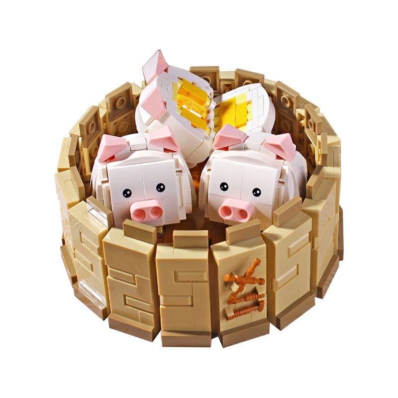 Loz Bộ Đồ Chơi Lắp Ráp Hình Bàn Chân Chim Phượng Hoàng Độc Đáo