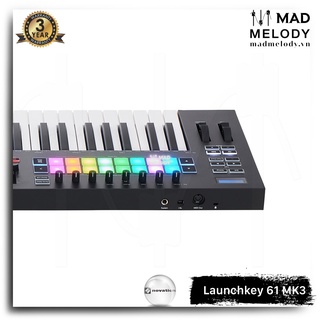 Novation Launchkey 61 MK3 USB MIDI Controller [đàn soạn nhạc 61 phím Launchkey thế hệ 3 mới nhất, NEW - chính hãng]