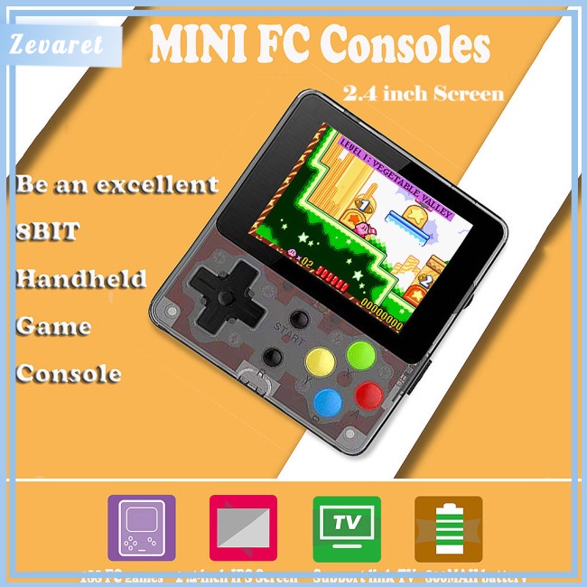 Máy Chơi Game Cầm Tay Zevaret Fc188 188 Trong 1 Màn Hình 2.4inch