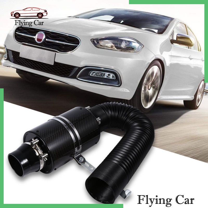 [giá giới hạn] Car Cold air intake Filter Induction Kit Pipe Hose System Set Universal