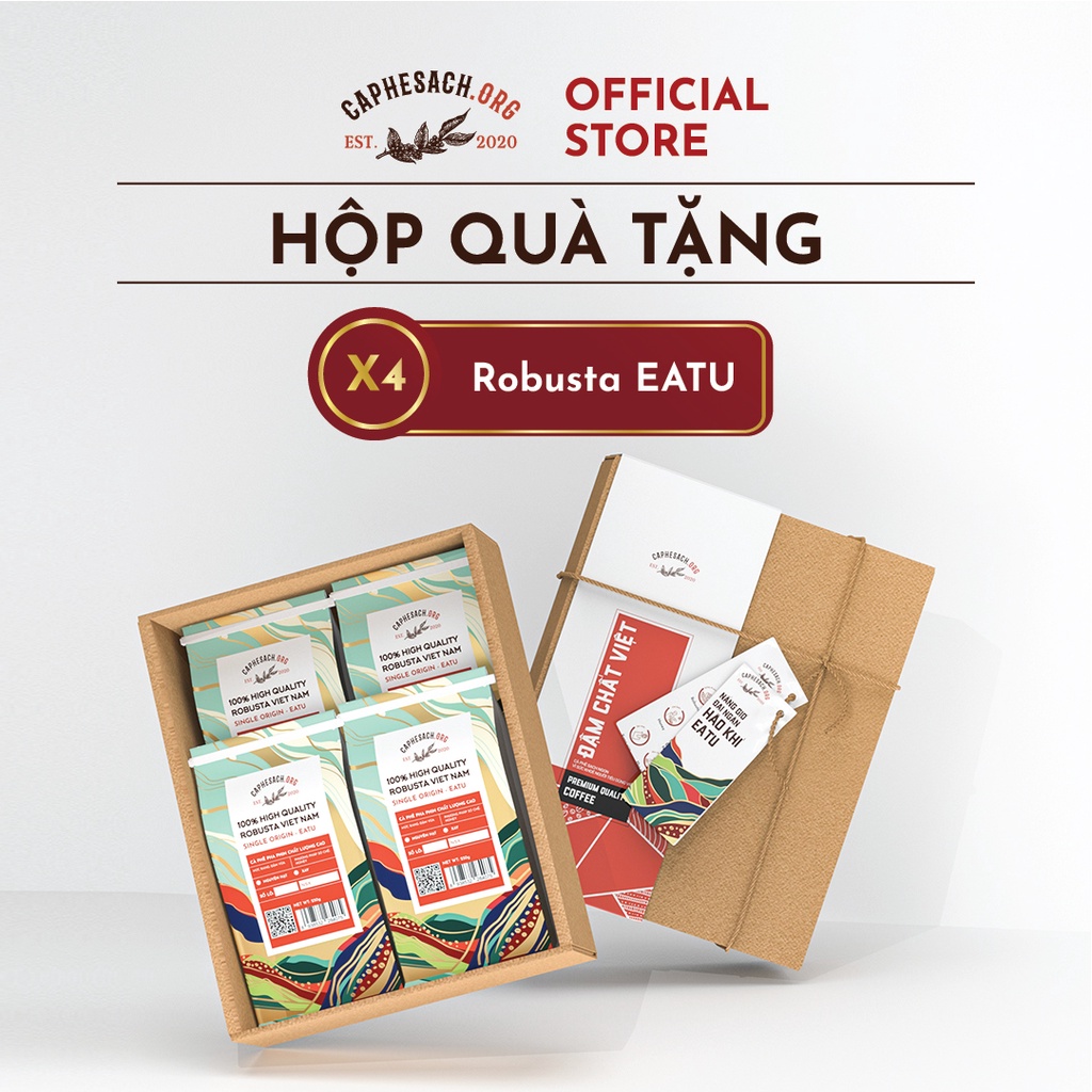 HỘP QUÀ TẶNG CÀ PHÊ PHA PHIN - 007