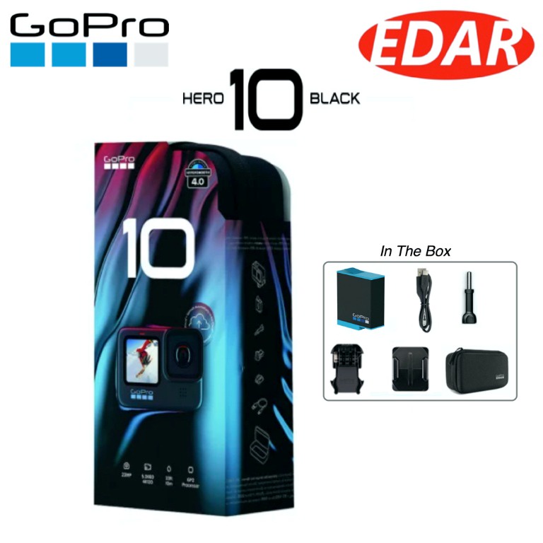 Gopro Hero 10 Black - Máy quay phim hành động chống rung 4K