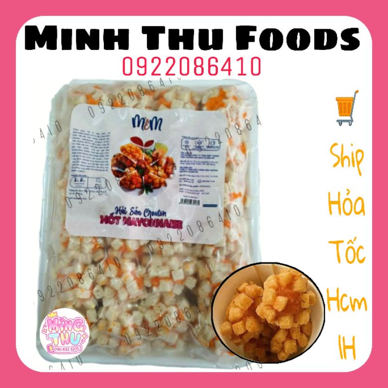 Viên hải sản bọc bánh mì sốt mayonnaise 500g