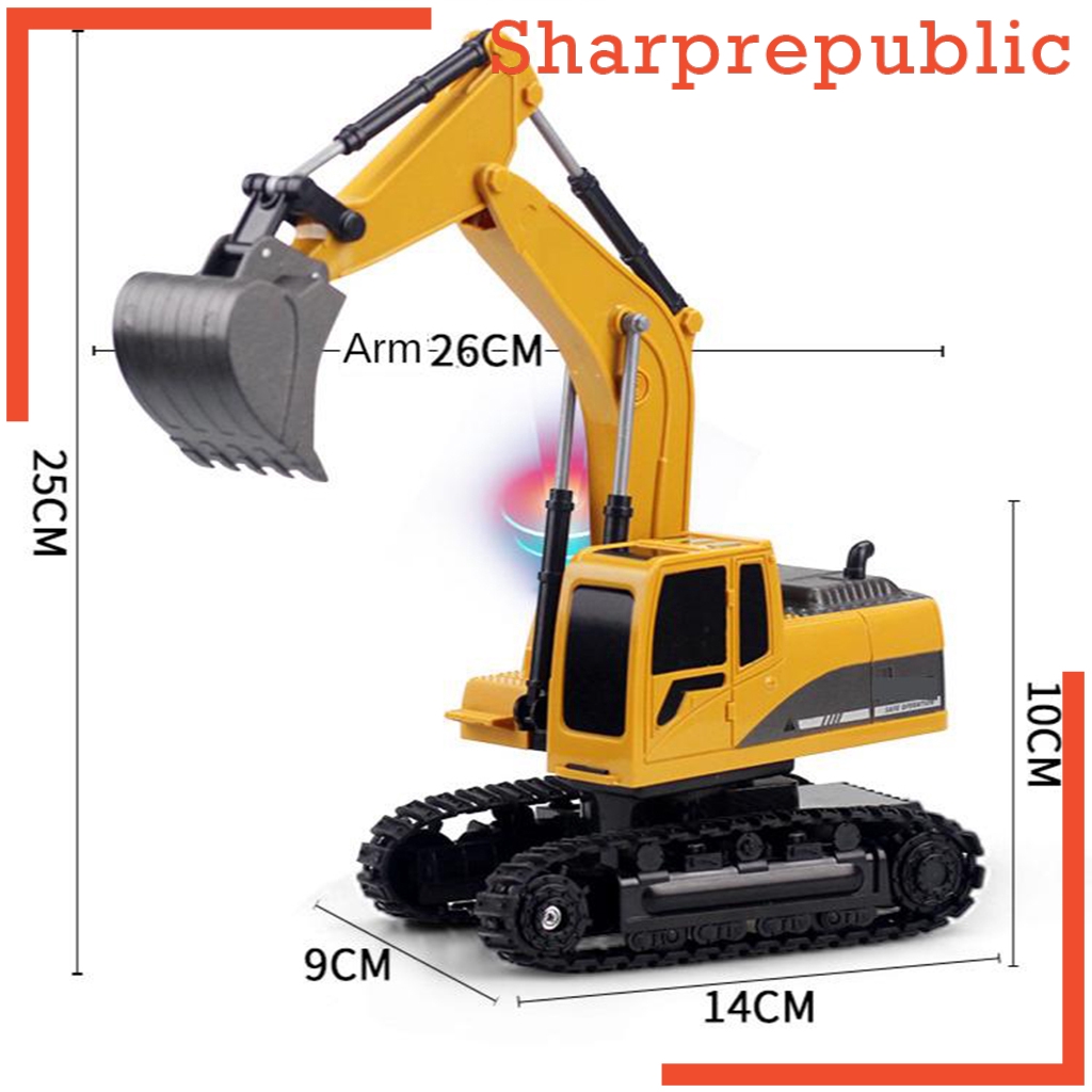 Xe Xúc Đất Điều Khiển Từ Xa