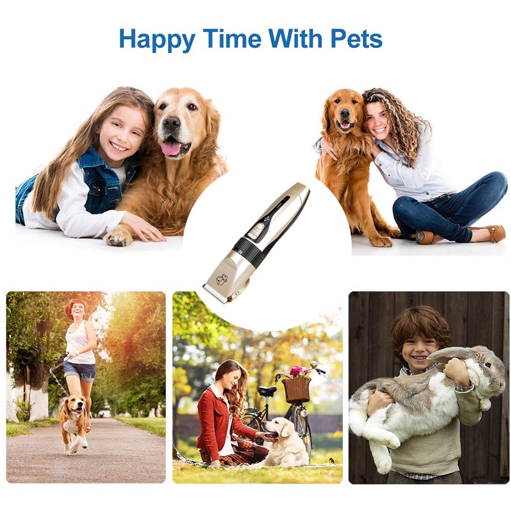 Bộ tông đơ cạo lông thú cưng chất lượng cao