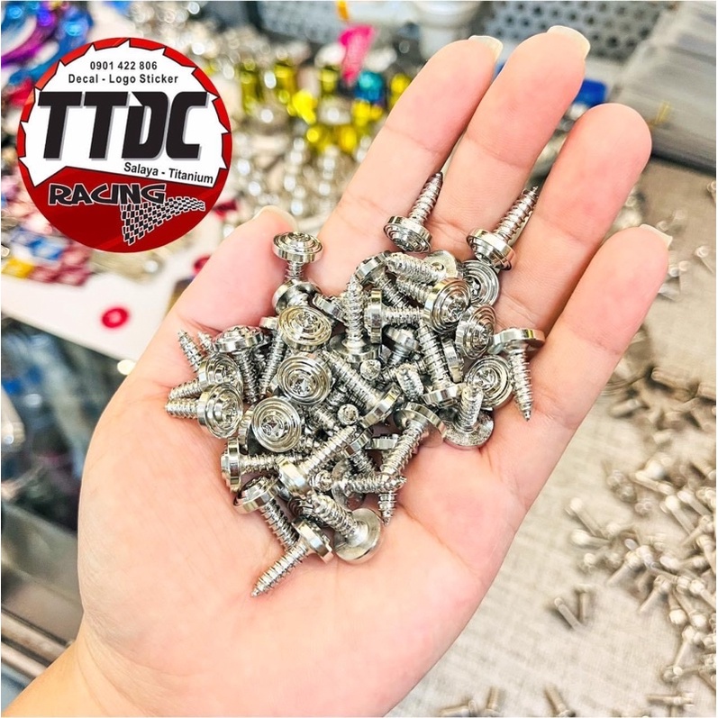 Ốc Salaya 4li Xoắn Dù Thái V3 gắn dàn áo Honda ✌